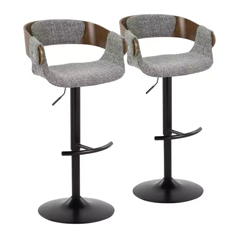 Lot de 2 tabourets de bar réglables Elisa - LumiSource