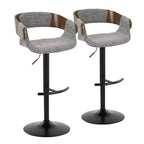 Lot de 2 tabourets de bar réglables Elisa - LumiSource