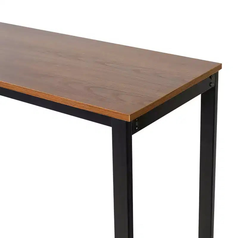 Table de bar et à vin Jura Flash Furniture en métal avec 2 étagères inclinées pour le rangement des bouteilles et le rangement des verres suspendus