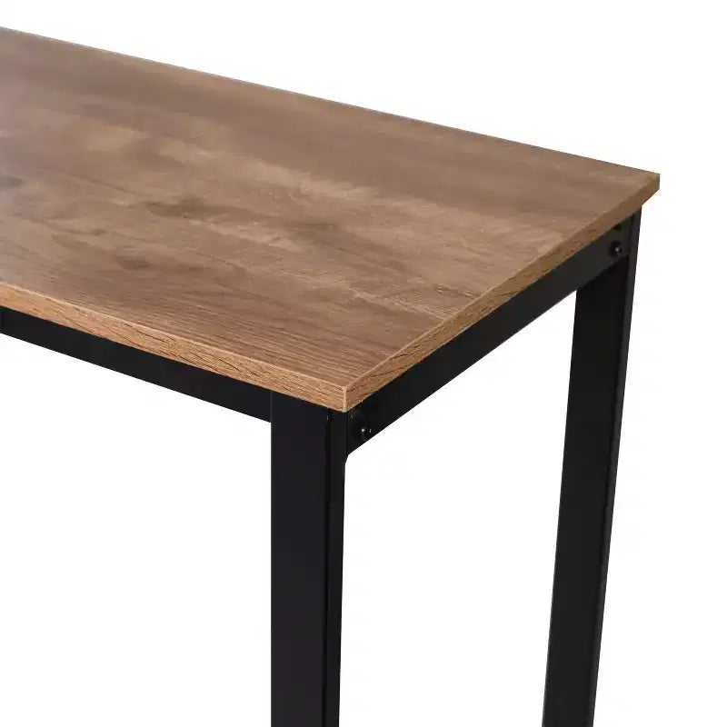 Table de bar et à vin Jura Flash Furniture en métal avec 2 étagères inclinées pour le rangement des bouteilles et le rangement des verres suspendus