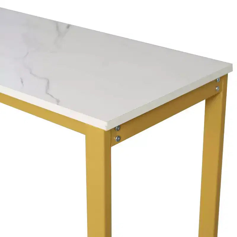Table de bar et à vin Jura Flash Furniture en métal avec 2 étagères inclinées pour le rangement des bouteilles et le rangement des verres suspendus
