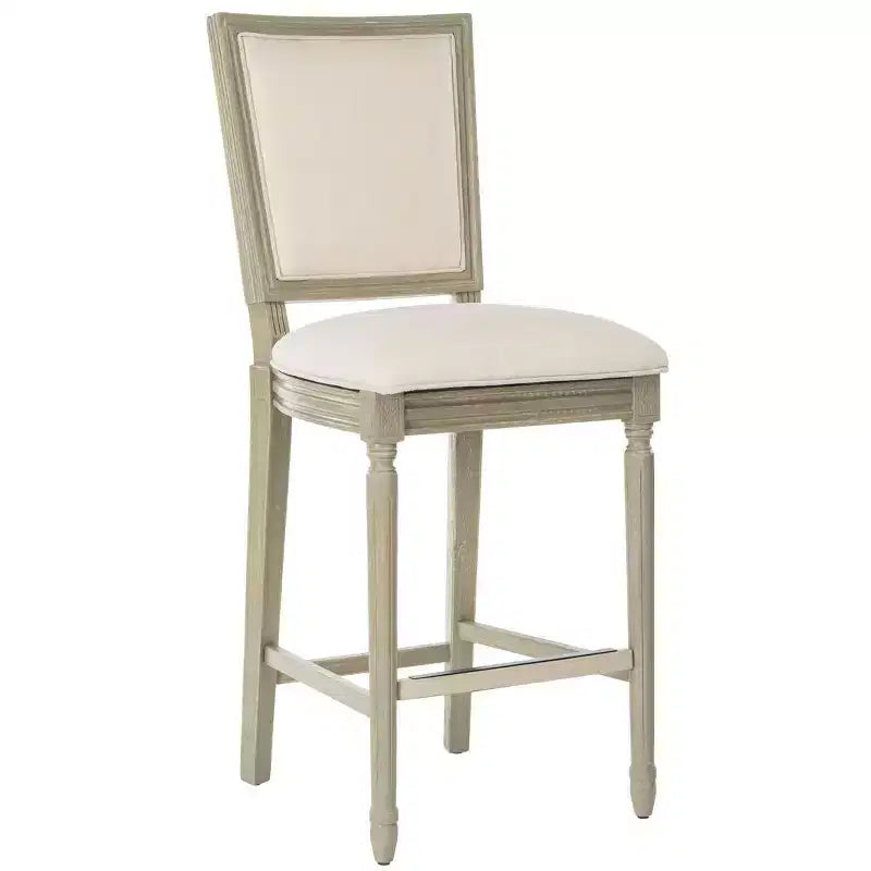 Tabouret de bar rectangulaire Buchanan (lot de 2) - FOX6246 - Safavieh Couture