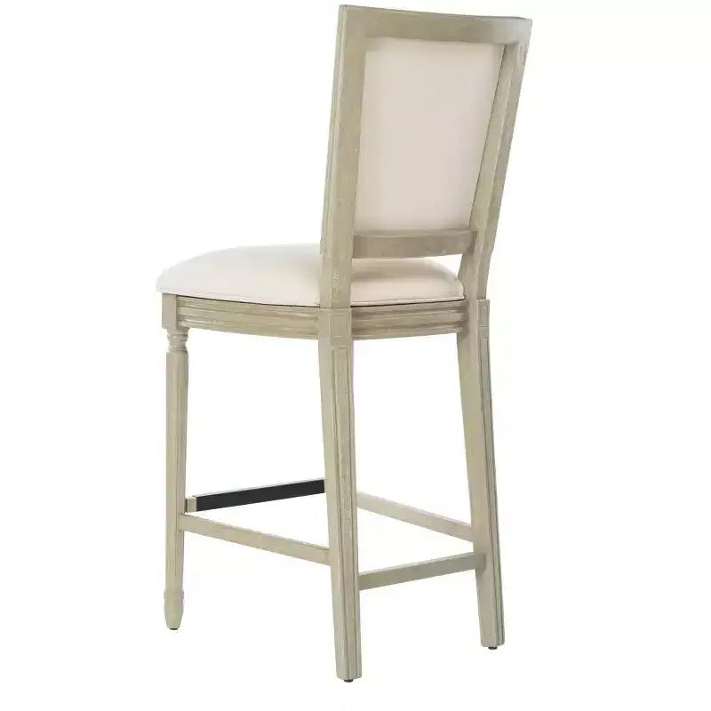Tabouret de bar rectangulaire Buchanan (lot de 2) - FOX6246 - Safavieh Couture