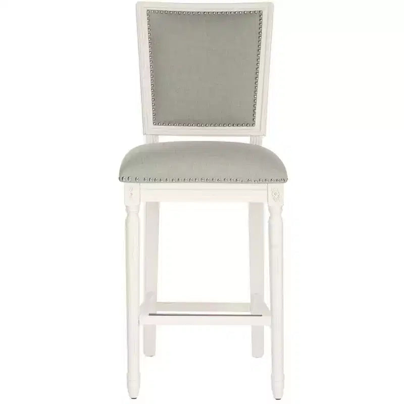 Tabouret de bar rectangulaire Buchanan (lot de 2) - FOX6246 - Safavieh Couture