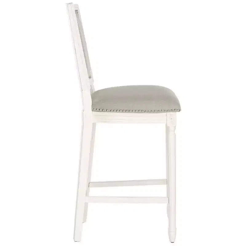 Tabouret de bar rectangulaire Buchanan (lot de 2) - FOX6246 - Safavieh Couture