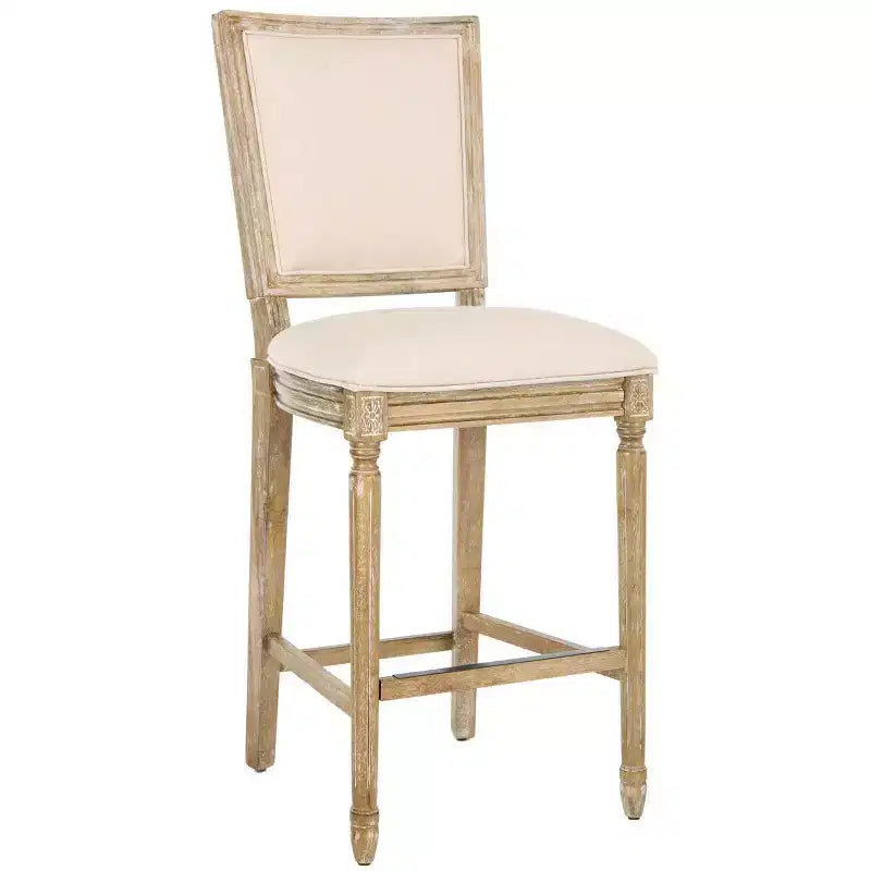 Tabouret de bar rectangulaire Buchanan (lot de 2) - FOX6246 - Safavieh Couture
