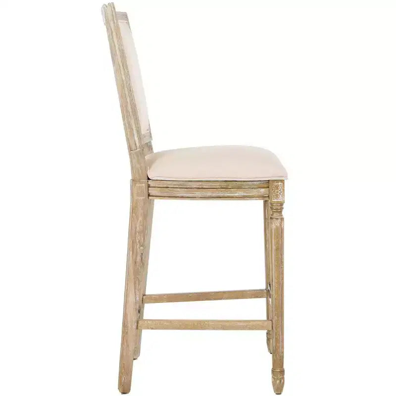 Tabouret de bar rectangulaire Buchanan (lot de 2) - FOX6246 - Safavieh Couture