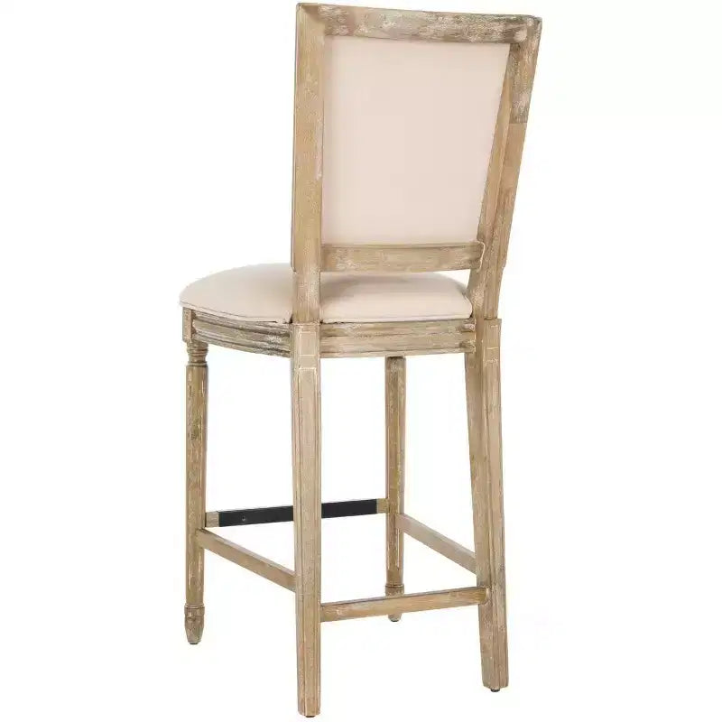 Tabouret de bar rectangulaire Buchanan (lot de 2) - FOX6246 - Safavieh Couture