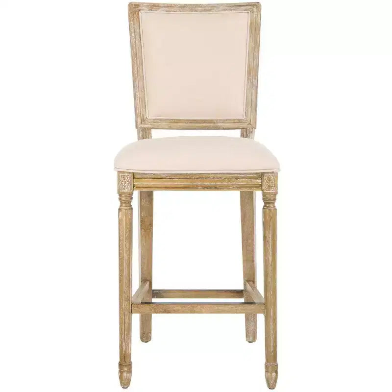 Buchanan Rectangle Bar Stool (Set Of 2) - FOX6246 - Safavieh Couture