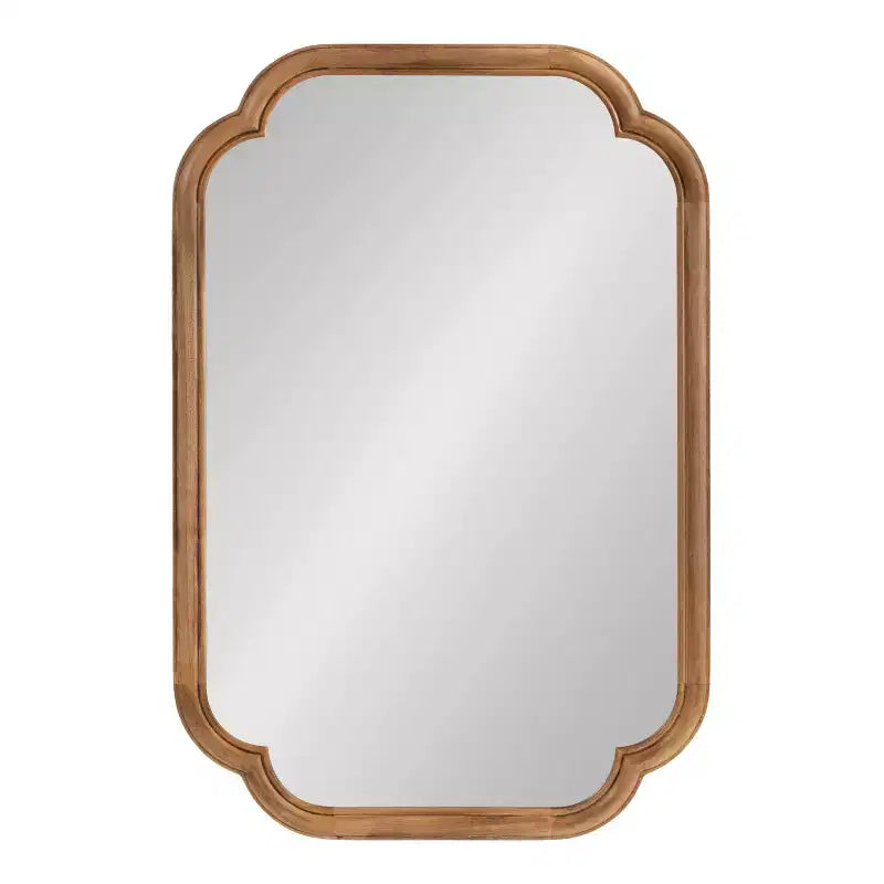 Miroir mural festonné Glenby 24 x 36 - Kate & Laurel All Things Decor