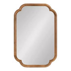 Miroir mural festonné Glenby 24 x 36 - Kate & Laurel All Things Decor