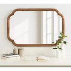Miroir mural festonné Glenby 24 x 36 - Kate & Laurel All Things Decor