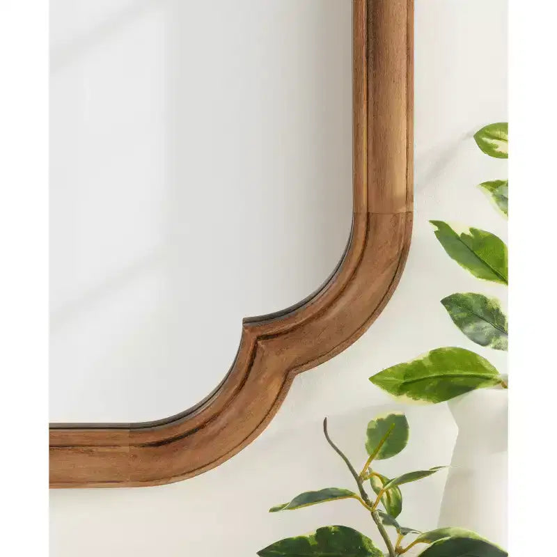 Miroir mural festonné Glenby 24 x 36 - Kate & Laurel All Things Decor