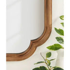 Miroir mural festonné Glenby 24 x 36 - Kate & Laurel All Things Decor