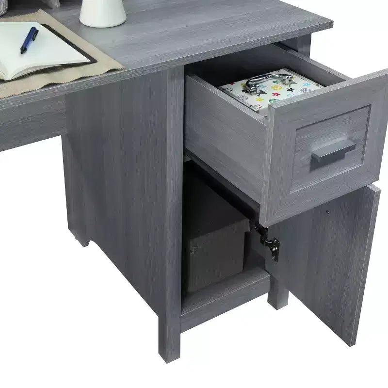 Bureau de style classique avec rangement – Techni Mobili