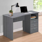 Bureau d'ordinateur classique avec plusieurs tiroirs - Techni Mobili