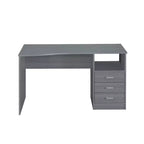 Bureau d'ordinateur classique avec plusieurs tiroirs - Techni Mobili