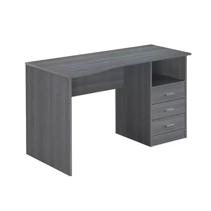 Bureau d'ordinateur classique avec plusieurs tiroirs - Techni Mobili