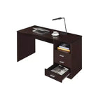 Bureau d'ordinateur classique avec plusieurs tiroirs - Techni Mobili