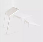 Lexi Home My Comfy Table TV Pliante Ajustable - Blanc