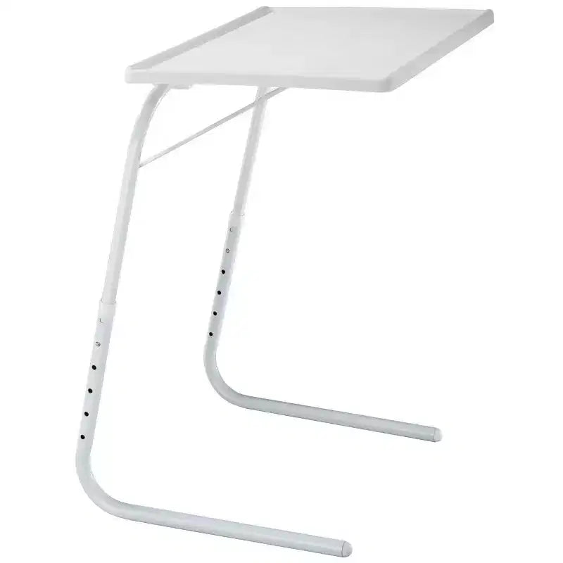 Lexi Home My Comfy Table TV Pliante Ajustable - Blanc