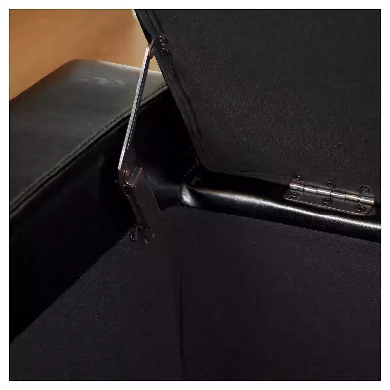 Banc ottoman de rangement en cuir Guernsey - Christopher Knight Home
