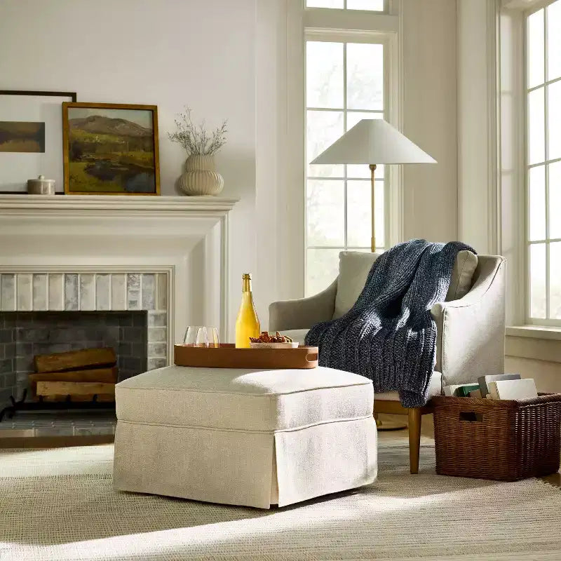 Pouf Vivian Park - Threshold™ conçu avec Studio McGee