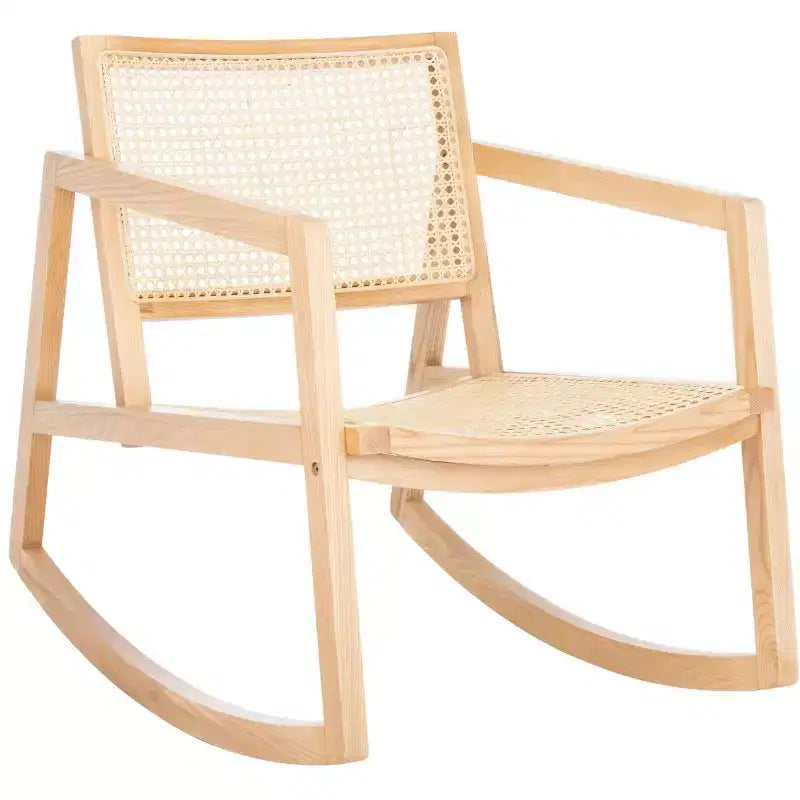 Fauteuil à bascule Perth en rotin - SFV4103 - Safavieh Couture