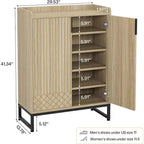 Meuble à Chaussures Lantine à 5 Niveaux
