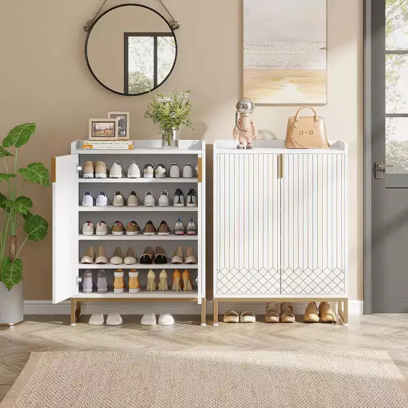 Meuble à Chaussures Lantine à 5 Niveaux
