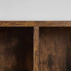 Étagère à 3 niveaux VECELO, bibliothèque en bois et étagères à livres
