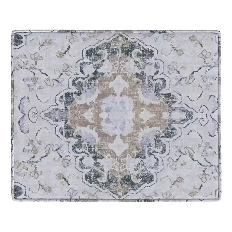 Ottoman de rangement moyen - HomePop
