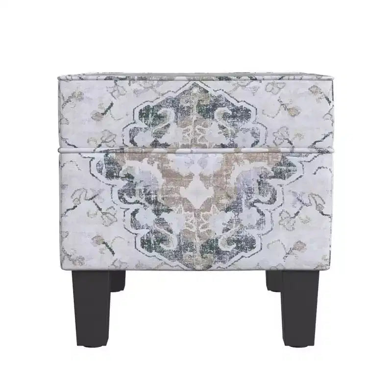 Ottoman de rangement moyen - HomePop