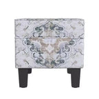 Ottoman de rangement moyen - HomePop