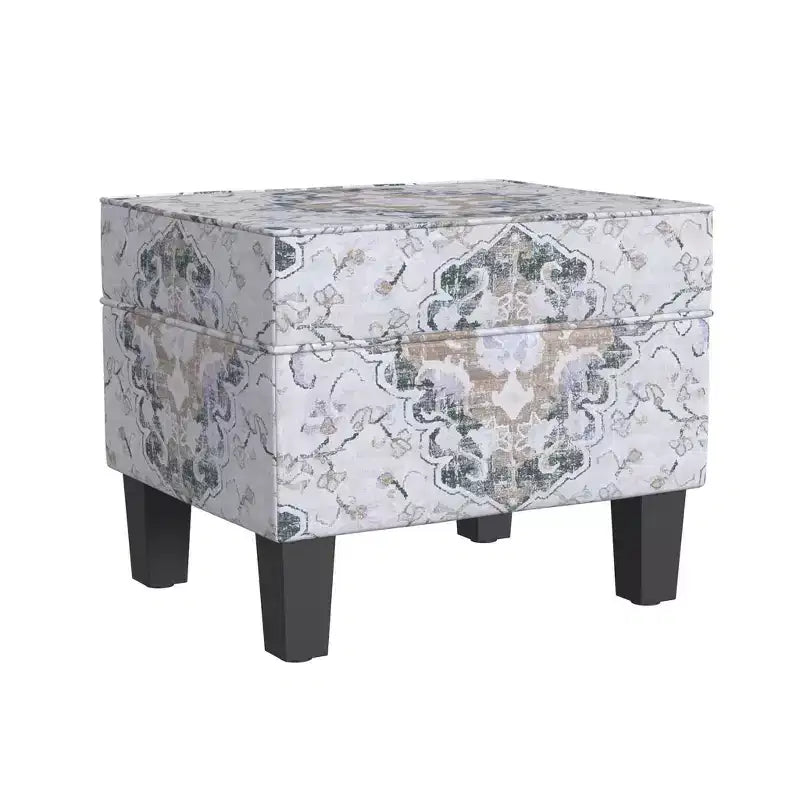 Ottoman de rangement moyen - HomePop