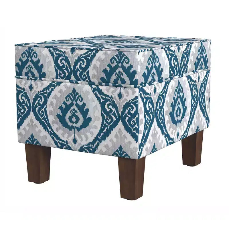 Ottoman de rangement moyen - HomePop