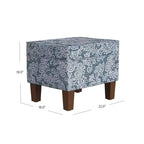 Ottoman de rangement moyen - HomePop