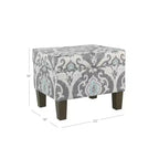 Ottoman de rangement moyen - HomePop