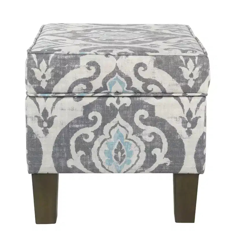 Ottoman de rangement moyen - HomePop