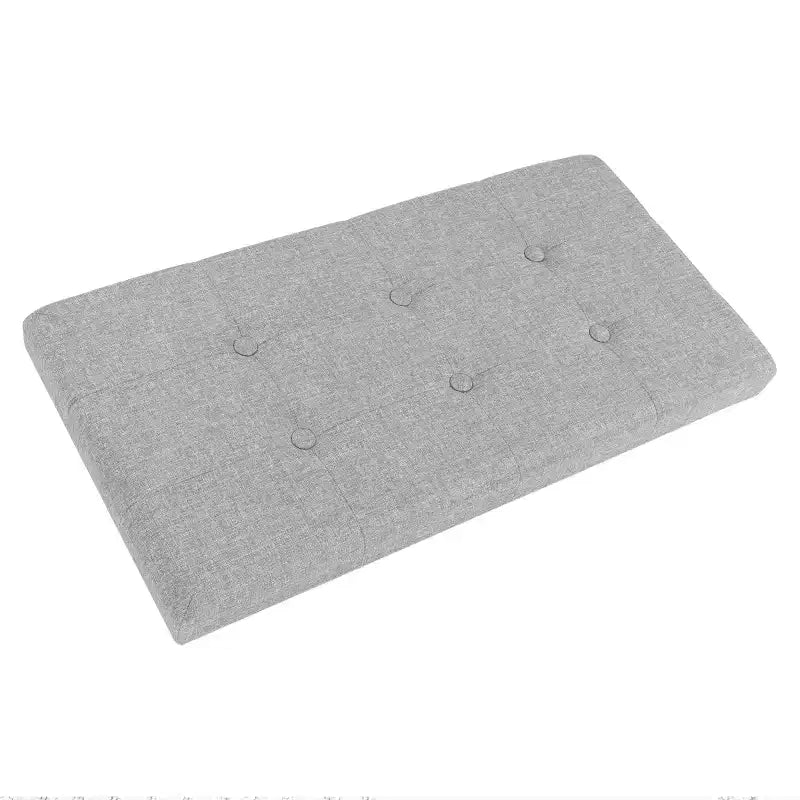Hasting Home Pouf de rangement pliant de 30 po avec bac amovible