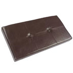 Hasting Home Pouf de rangement pliant en similicuir de 76 cm