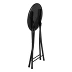 Tabouret pliant sans dossier Hasting Home de 45 cm avec capacité de 102 kg