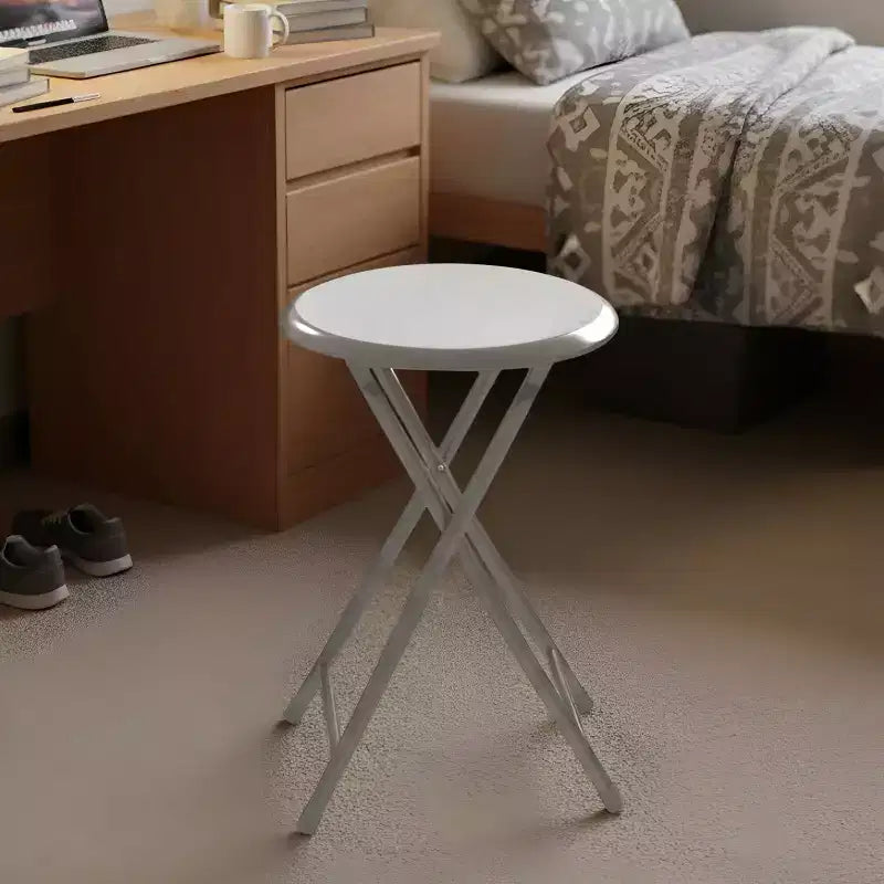 Tabouret pliant sans dossier Hasting Home de 45 cm avec capacité de 102 kg