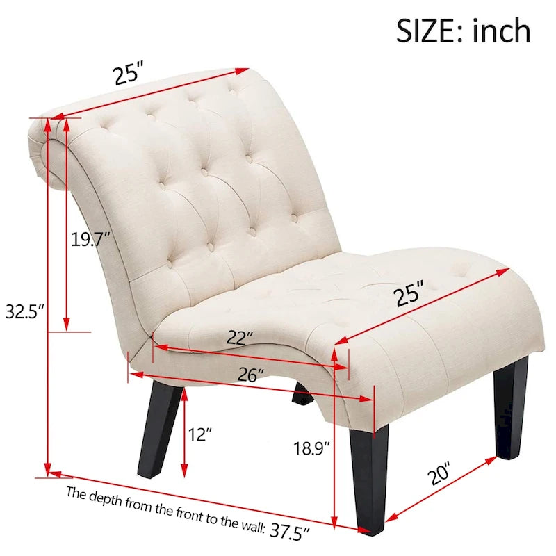 Fauteuils d'appoint (Lot de 2), Chaises de salon
