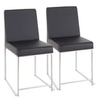 Lot de 2 chaises de salle à manger hautes Fuji - LumiSource