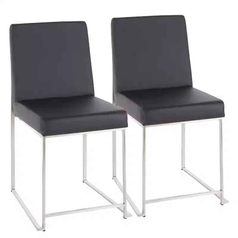 Lot de 2 chaises de salle à manger hautes Fuji - LumiSource