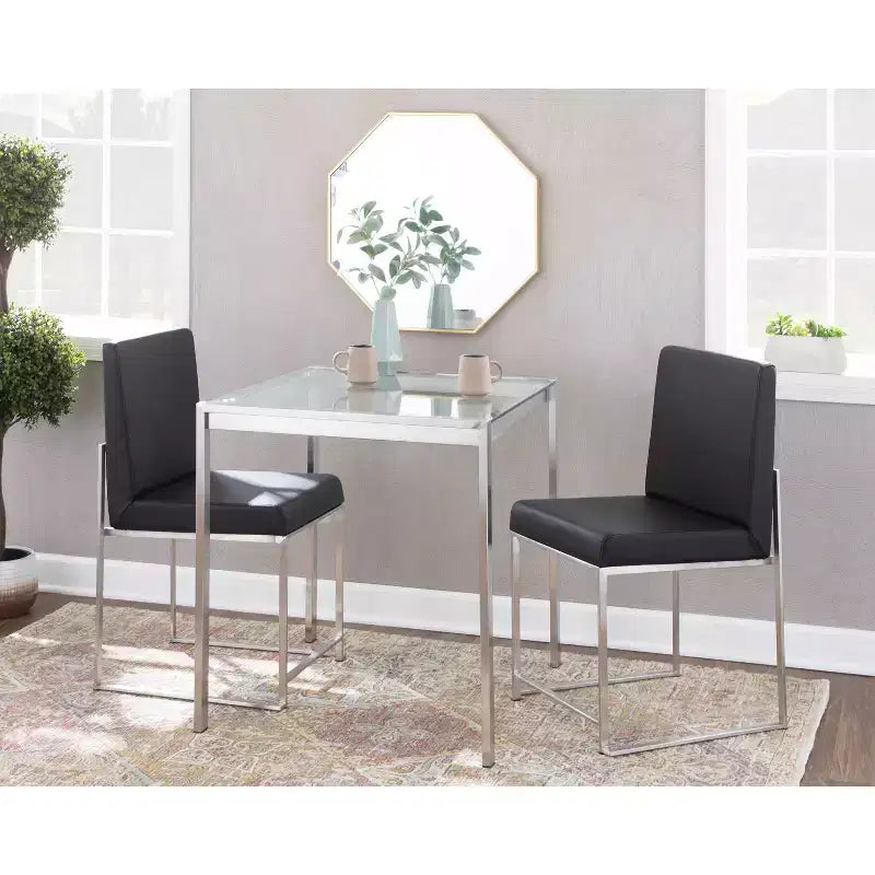Lot de 2 chaises de salle à manger hautes Fuji - LumiSource
