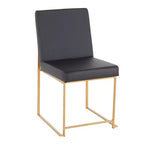Lot de 2 chaises de salle à manger hautes Fuji - LumiSource