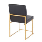 Lot de 2 chaises de salle à manger hautes Fuji - LumiSource