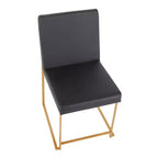 Lot de 2 chaises de salle à manger hautes Fuji - LumiSource